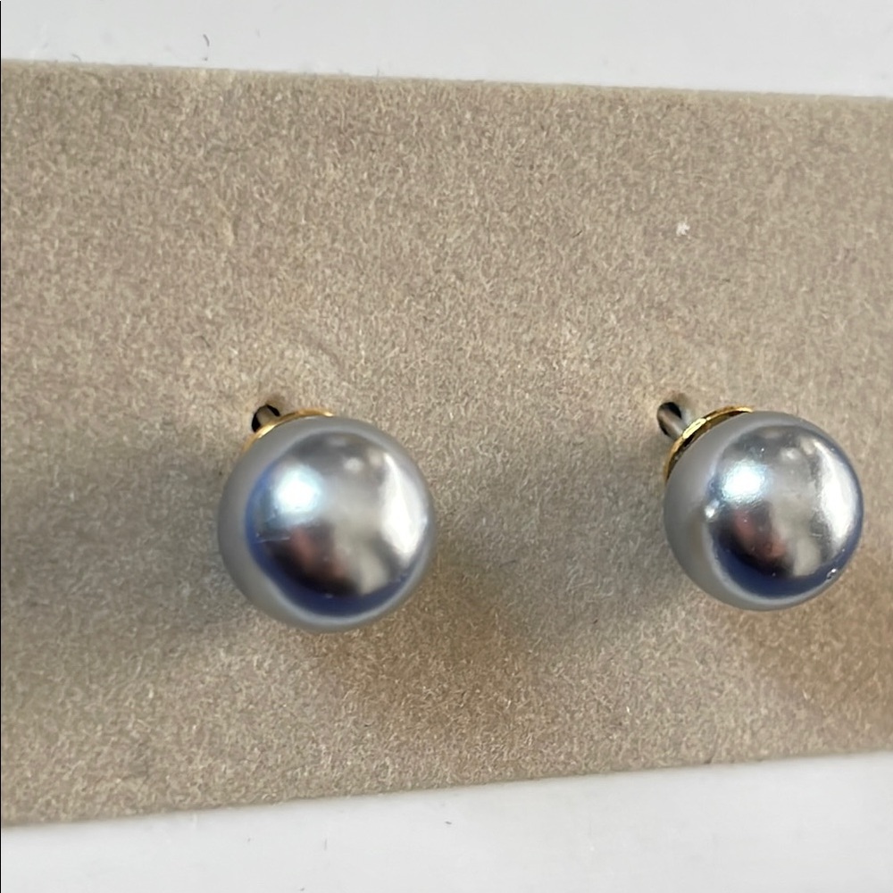Earrings silver tone